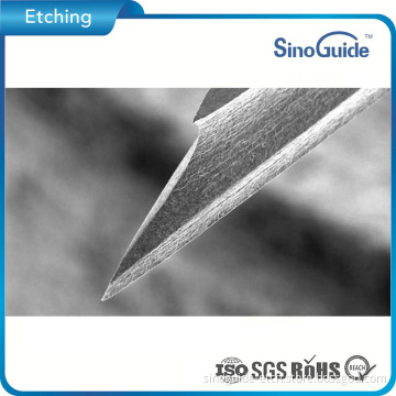 High Production Capacity Etching On Metal Etched Blades